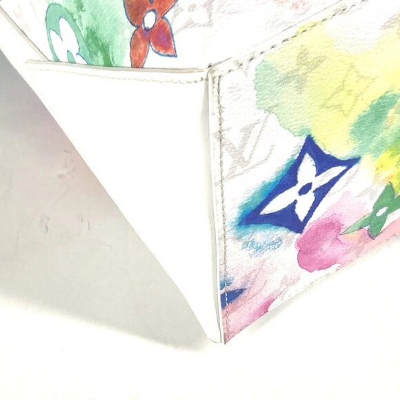 LOUIS VUITTON M45754 WatercolorMonogram Weekend Tote GM 2WAY Tote Bag Unused - Picture 7 of 14